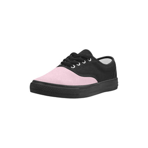 #Rossolini1# Tips Light Pink Aries Men's Canvas Shoes (Model 029)