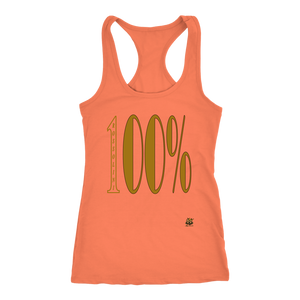 #100%# Racerback Tank