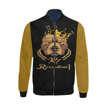 #Rossolini1# In Your Face Gold Bomber Jacket for Men (Model H31)