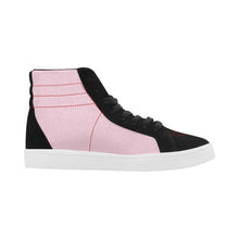#Rossolini1# Light Pink Capricorn High Top Casual Shoes for Women (Model 037)
