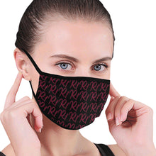 #R1# Candy Apple Red Writing Mouth Mask