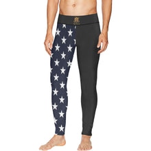 #MASKOFF# Blue Back Stars On Right Meggings (Model L38)