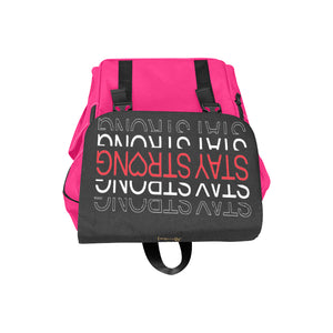 #Rossolini1# STAY STRONG Casual Shoulders Backpack (Model 1623)