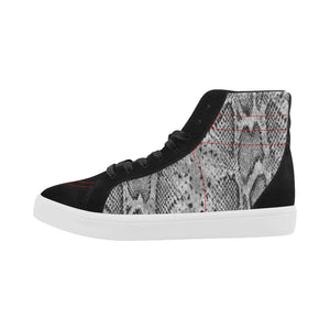 #Rossolini1# Snake Skin IMG Capricorn High Top Casual Shoes for Men (Model 037)