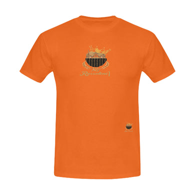 #MASKON# Orange Men's T-Shirt