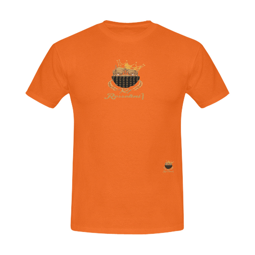 #MASKON# Orange Men's T-Shirt