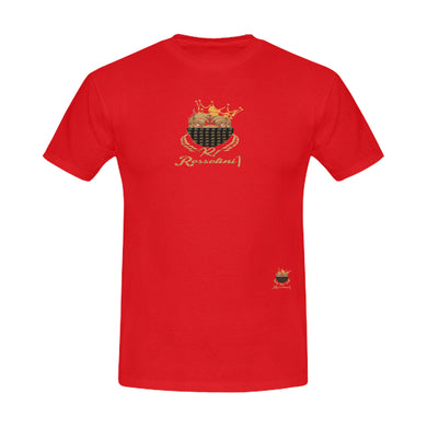 #MASKON# Red Men's T-Shirt