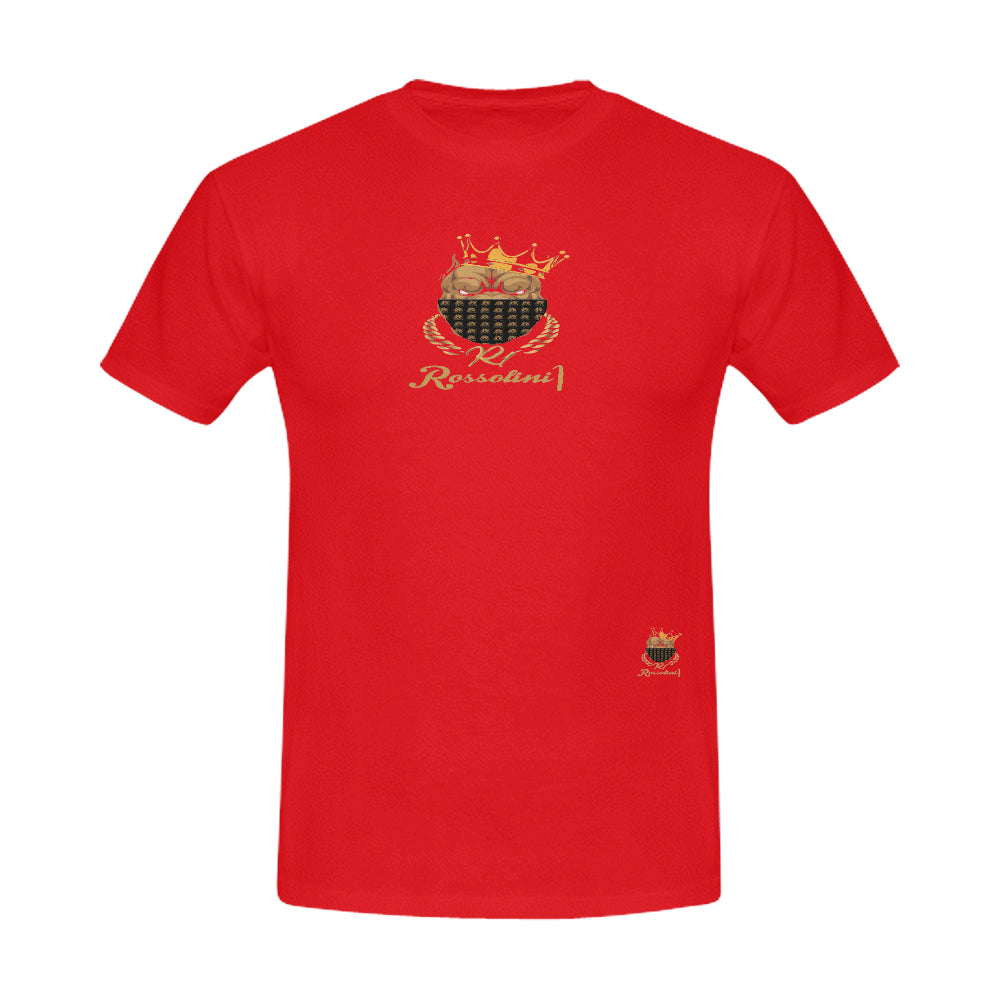 #MASKON# Red Men's T-Shirt