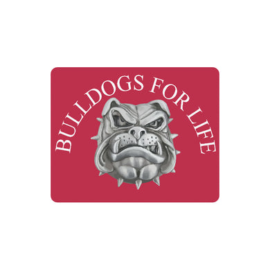 #BULLDOGS FOR LIFE# Rectangle Mousepad