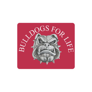 #BULLDOGS FOR LIFE# Rectangle Mousepad