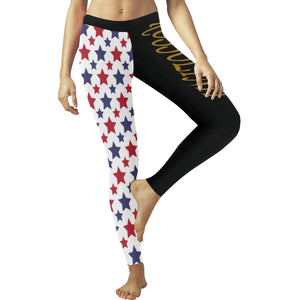 #Rossolini1# TheName Stars Low Rise Leggings (Invisible Stitch) (Model L05)