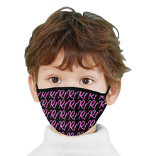 #R1# Pink Writing Mouth Mask
