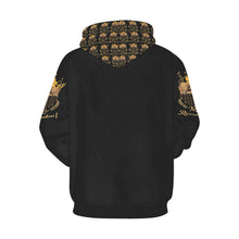 #MASK ON# Black Hoodie for Women (Model H13)
