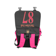 #This Is How I Roll# 87 Red/Gold Casual Shoulders Backpack (Model 1623)