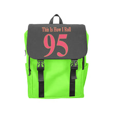 #This Is How I Roll# 95 Red/Gold Casual Shoulders Backpack (Model 1623)