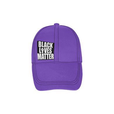 #BLACK LIVES MATTER# Purple Cap