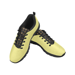 #Rossolini1# TimeLess Lemon Women's Breathable Running Shoes (Model 055)