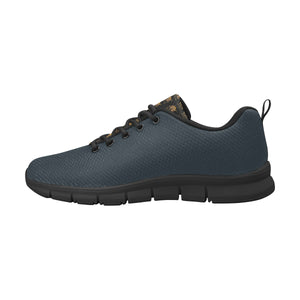 #Rossolini1# TimeLess Navy Blue Men's Breathable Running Shoes/Large (Model 055)