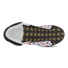 #Rossolini1# TimeLess Stars Men's Chukka Canvas Shoes (Model 003)