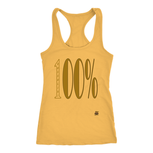 #100%# Racerback Tank