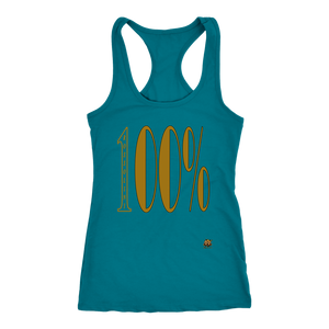 #100%# Racerback Tank