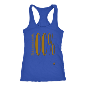 #100%# Racerback Tank