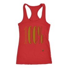 #100%# Racerback Tank