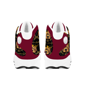 Rossolini1 2 Basketball Shoes - Black/Candy Apple Red