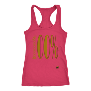#100%# Racerback Tank