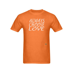#Rossolini1# Always Choose Love Orange T-Shirt