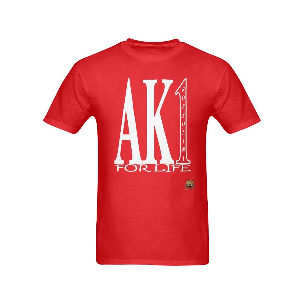 #Rossolini1# AK For Life Red T-Shirt