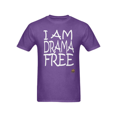 #DRAMA FREE# Purple T-Shirt