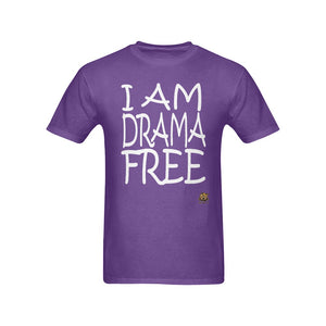 #DRAMA FREE# Purple T-Shirt