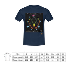 #Rossolini1# Math Genius Navy Blue T-Shirt