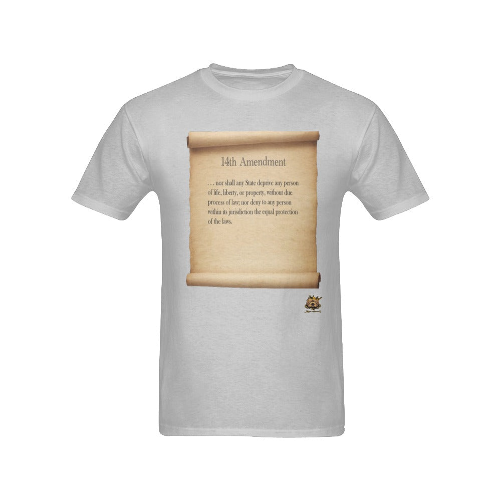 #The 14th Amendment# Light Gray T-Shirt