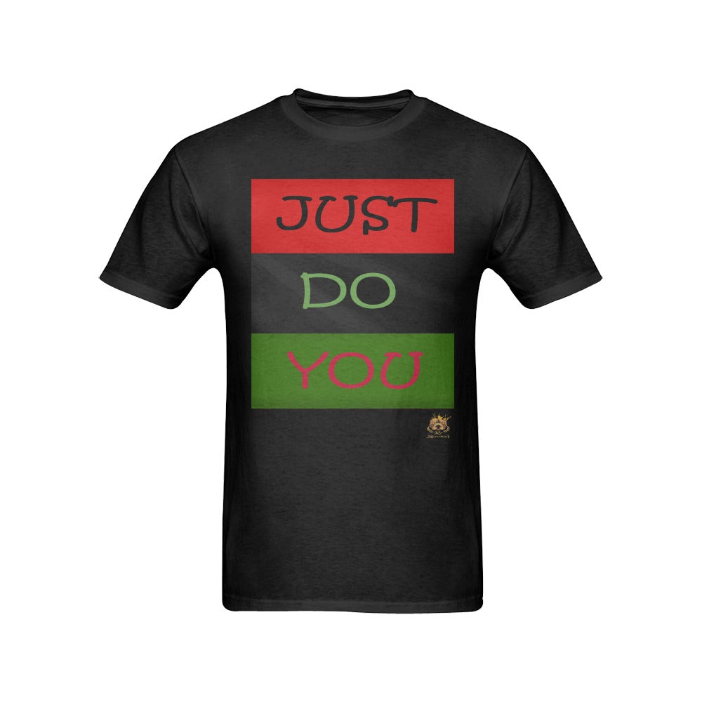 #Rossolini1# JUST DO YOU Black T-Shirt