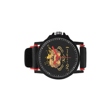 #Rossolini1# Red Hours/Seconds Unisex Silicone Strap Plastic Watch (Model 316)