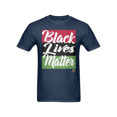 #Rossolini1# Black Lives Matter - Navy Blue T-Shirt