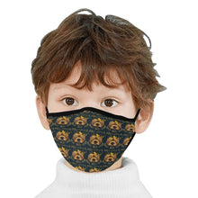 #Rossolini1# Navy Blue Mouth Mask (2 Filters Included) (Non-medical Products)