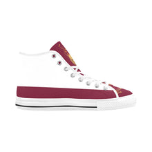 #Rossolini1# Flavor White/Candy Apple Red Vancouver H Women's Canvas Shoes (1013-1)