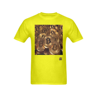 #CryptoLife# Yellow T-Shirt