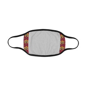 #Rossolini1# Candy Apple Red Mouth Mask (2 Filters Included) (Non-medical Products)