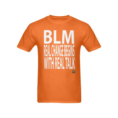 #Real Change# Orange T-Shirt