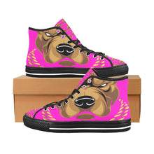 #Rossolini1# Streetz Hot Pink Vancouver H Men's Canvas Shoes (1013-1)