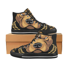 #Rossolini1# Streetz Black Vancouver H Women's Canvas Shoes (1013-1)