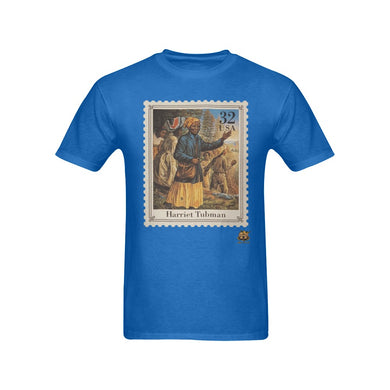 #Stamped# Harriet Tubman Blue T-Shirt