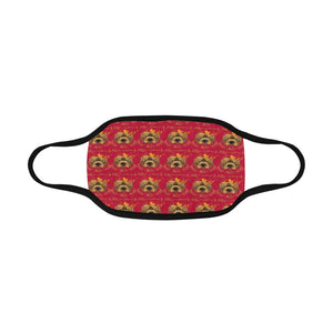 #Rossolini1# Red Mouth Mask (2 Filters Included) (Non-medical Products)