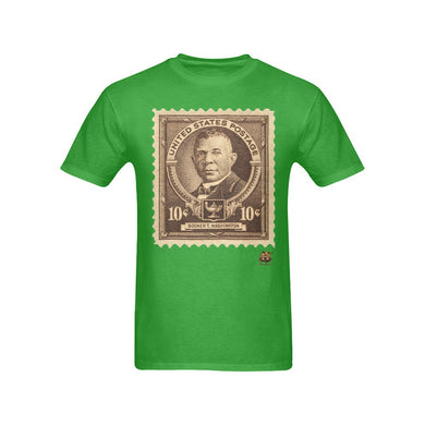 #Stamped# Booker T Washington Green T-Shirt