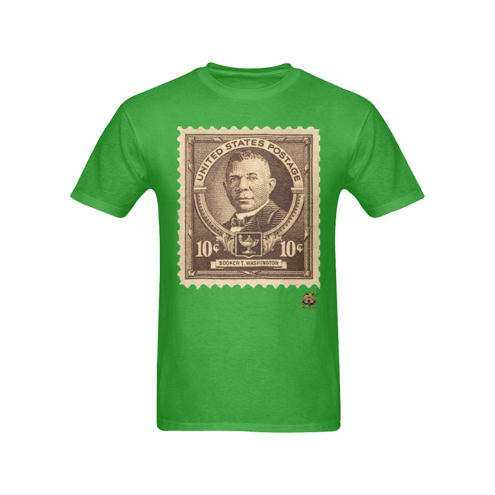 #Stamped# Booker T Washington Green T-Shirt