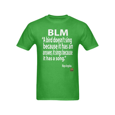 #A Bird Sings# Green T-Shirt